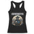 Skeleton Cowboy Football Player Racerback Tank Top Western Fan Gift - Print Your Wear