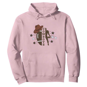 Cowboy Football Pride Hoodie Western Style Gift TS12 Light Pink Print Your Wear