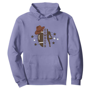Cowboy Football Pride Hoodie Western Style Gift TS12 Violet Print Your Wear