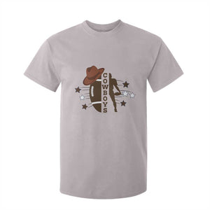 Cowboy Football Pride T Shirt For Kid Western Style Gift TS12 Ice Gray Print Your Wear