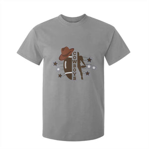 Cowboy Football Pride T Shirt For Kid Western Style Gift TS12 Sport Gray Print Your Wear