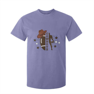 Cowboy Football Pride T Shirt For Kid Western Style Gift TS12 Violet Print Your Wear