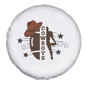 Cowboy Football Pride Spare Tire Cover Western Style Gift TS12 Print Your Wear