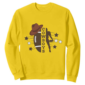 Cowboy Football Pride Sweatshirt Western Style Gift - Print Your Wear