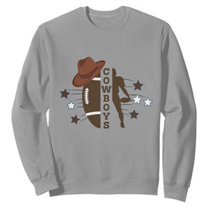 Cowboy Football Pride Sweatshirt Western Style Gift - Print Your Wear