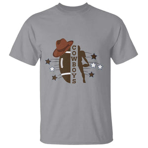 Cowboy Football Pride T Shirt Western Style Gift TS12 Sport Gray Print Your Wear