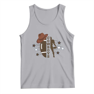 Cowboy Football Pride Tank Top Western Style Gift TS12 Athletic Heather Print Your Wear