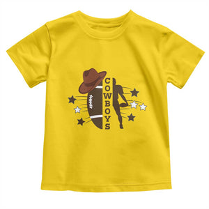 Cowboy Football Pride Toddler T Shirt Western Style Gift TS12 Daisy Print Your Wear