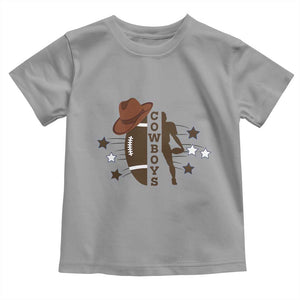 Cowboy Football Pride Toddler T Shirt Western Style Gift TS12 Sport Gray Print Your Wear
