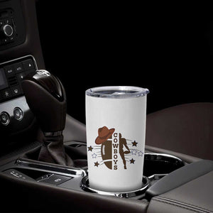 Cowboy Football Pride Tumbler Cup Western Style Gift - Print Your Wear