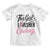 Funny Football Fan Gift Toddler T Shirt This Girl Loves Her Cowboys TS12 White Print Your Wear