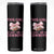 This Girl Loves Her Cowboys Skinny Tumbler Pink Bow Football Fan Gift TS12 Black Print Your Wear