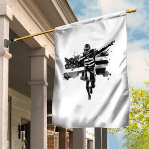 Patriotic Football Dab Garden Flag American Flag Sports Fan Gift TS12 Print Your Wear