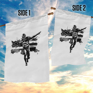 Patriotic Football Dab Garden Flag American Flag Sports Fan Gift TS12 Print Your Wear