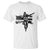 Patriotic Football Dab T Shirt American Flag Sports Fan Gift TS12 White Print Your Wear