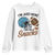 Im Just Here For The Snacks Youth Sweatshirt Bow Football Lover TS12 White Print Your Wear