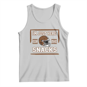 Im Just Here For The Snacks Tank Top Football Fan Gift TS12 Ash Print Your Wear
