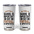 School Is Important But Football Is Importanter Tumbler Cup Funny Sports Fan Gift - Print Your Wear