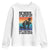 Student Football Fan Youth Sweatshirt Funny Importanter Quote Gift TS12 White Print Your Wear