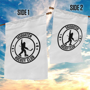 Legendary Sasquatch Hockey Club Garden Flag Funny Ice Hockey Gift TS12 Print Your Wear