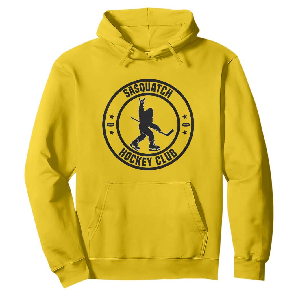 Legendary Sasquatch Hockey Club Hoodie Funny Ice Hockey Gift TS12 Daisy Print Your Wear