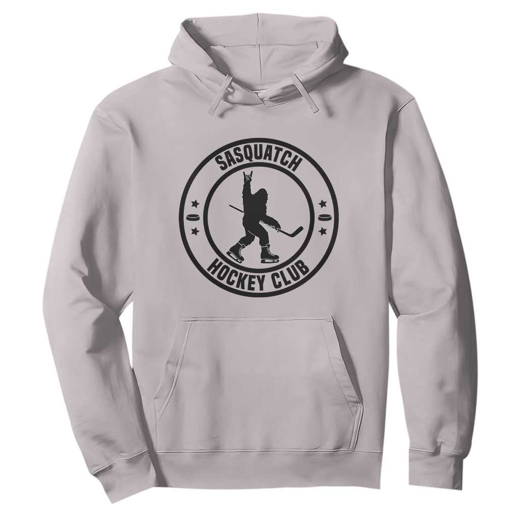 Legendary Sasquatch Hockey Club Hoodie Funny Ice Hockey Gift TS12 Ice Gray Print Your Wear