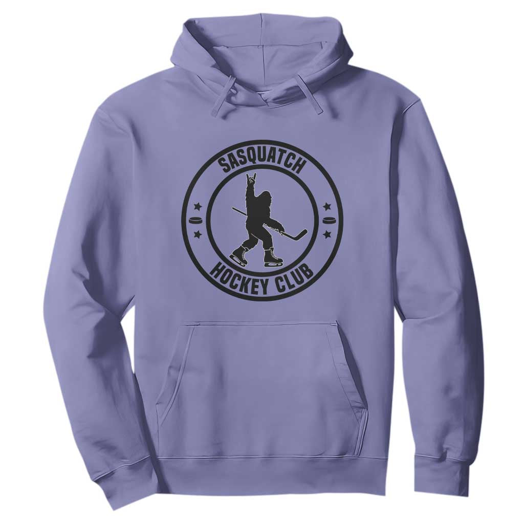 Legendary Sasquatch Hockey Club Hoodie Funny Ice Hockey Gift TS12 Violet Print Your Wear