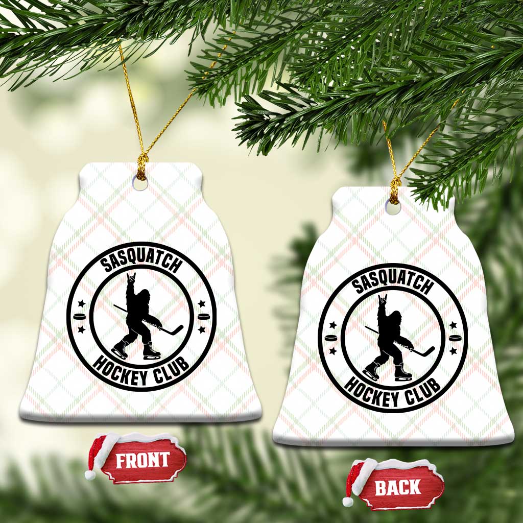 Legendary Sasquatch Hockey Club Ceramic Ornament Funny Ice Hockey Gift TS12 Print Your Wear