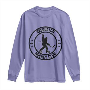 Legendary Sasquatch Hockey Club Long Sleeve Shirt Funny Ice Hockey Gift TS12 Violet Print Your Wear