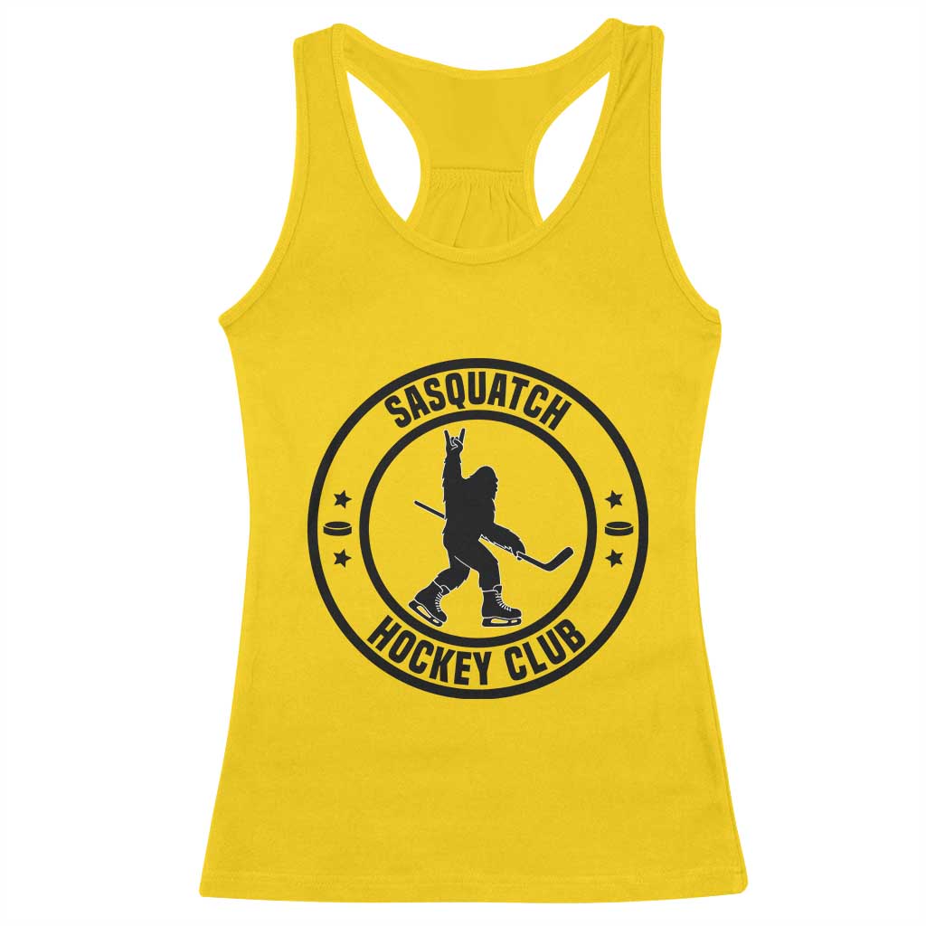 Legendary Sasquatch Hockey Club Racerback Tank Top Funny Ice Hockey Gift TS12 Daisy Print Your Wear