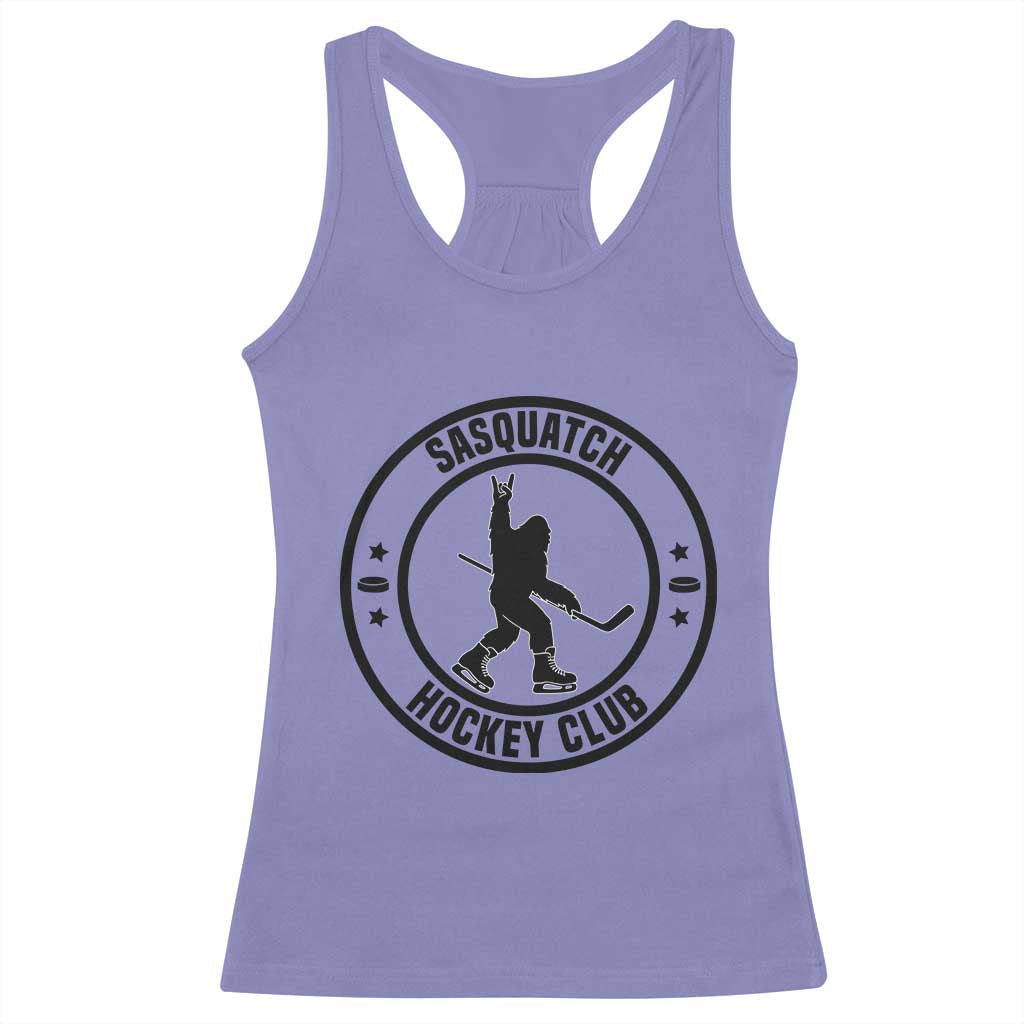 Legendary Sasquatch Hockey Club Racerback Tank Top Funny Ice Hockey Gift TS12 Violet Print Your Wear