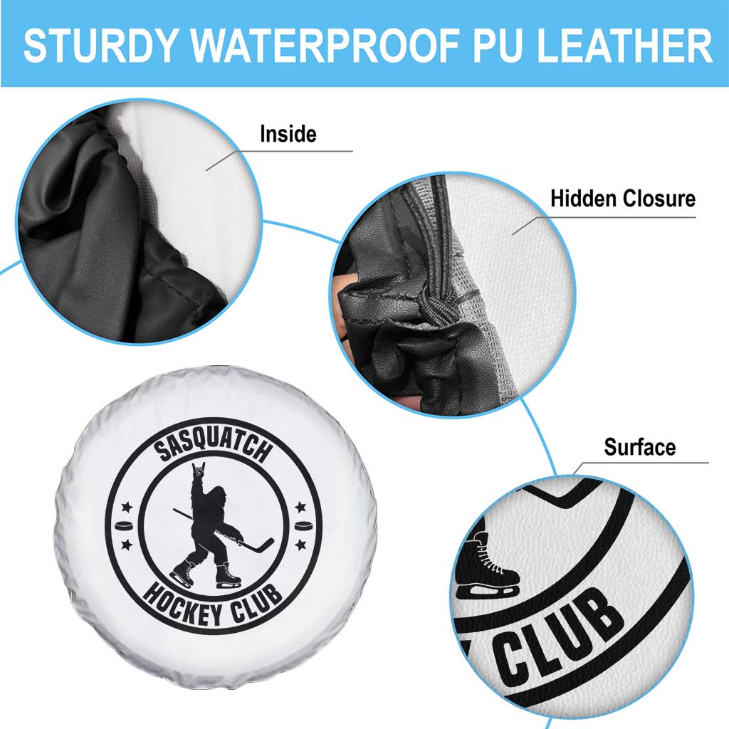 Legendary Sasquatch Hockey Club Spare Tire Cover Funny Ice Hockey Gift TS12 Print Your Wear