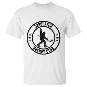 Legendary Sasquatch Hockey Club T Shirt Funny Ice Hockey Gift TS12 White Print Your Wear
