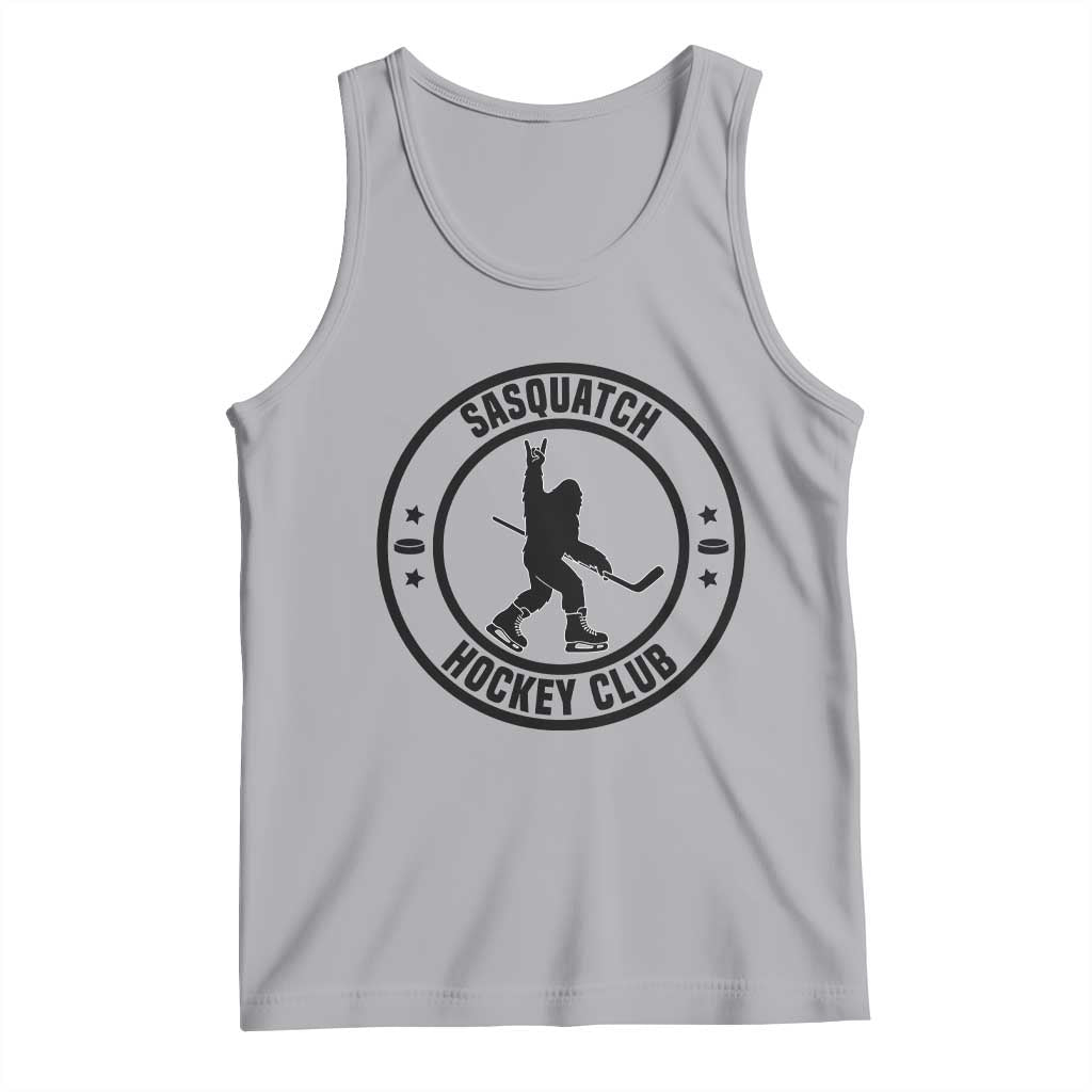 Legendary Sasquatch Hockey Club Tank Top Funny Ice Hockey Gift TS12 Athletic Heather Print Your Wear