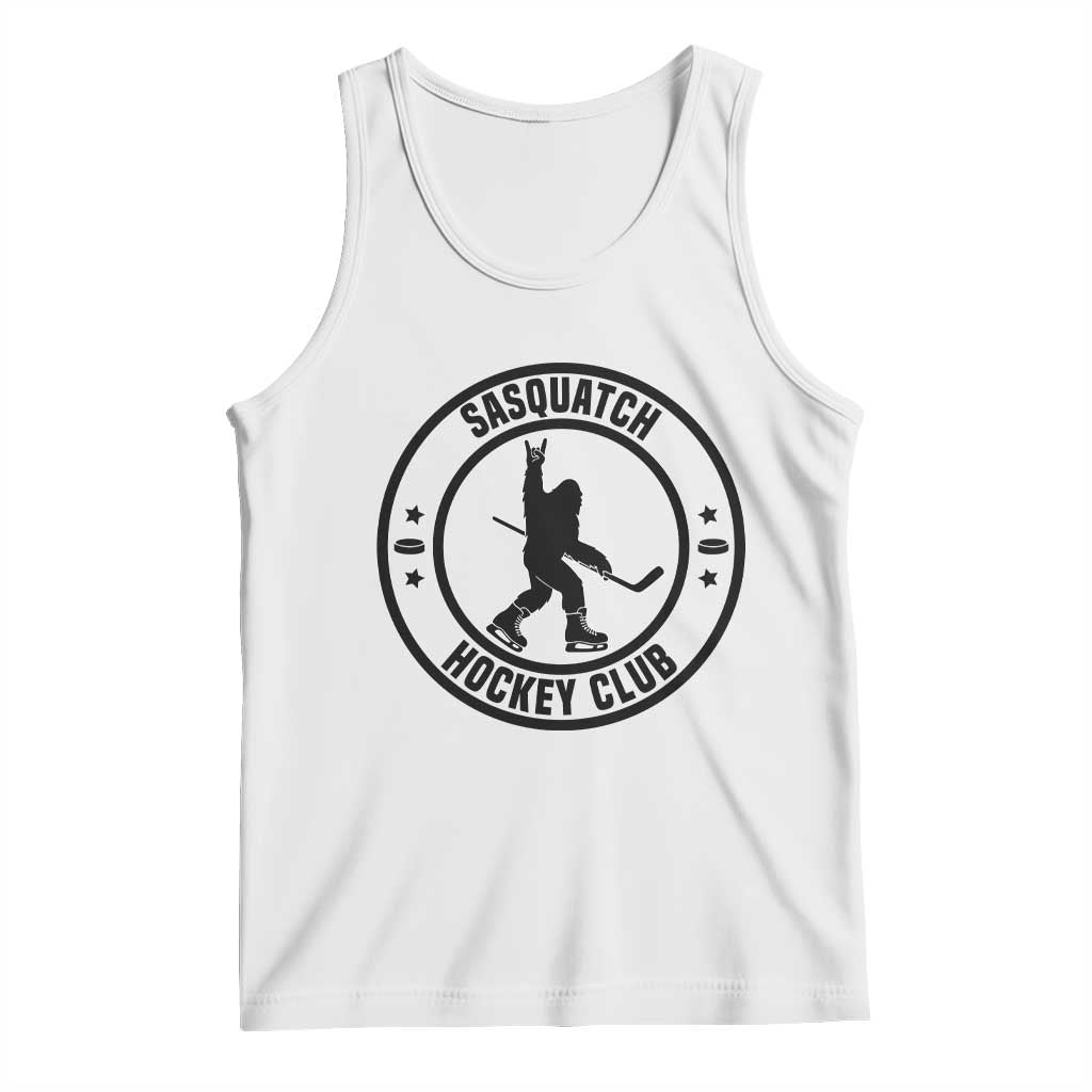 Legendary Sasquatch Hockey Club Tank Top Funny Ice Hockey Gift TS12 White Print Your Wear