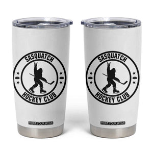Legendary Sasquatch Hockey Club Tumbler Cup Funny Ice Hockey Gift TS12 White Print Your Wear