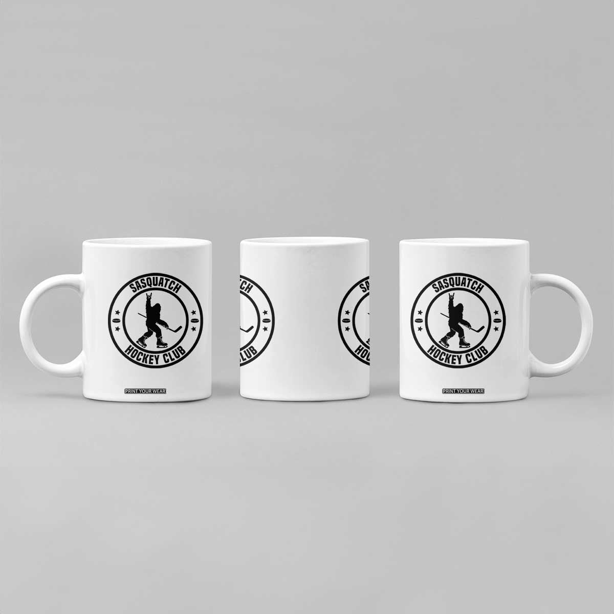 Legendary Sasquatch Hockey Club Coffee Mug Funny Ice Hockey Gift TS12 Print Your Wear