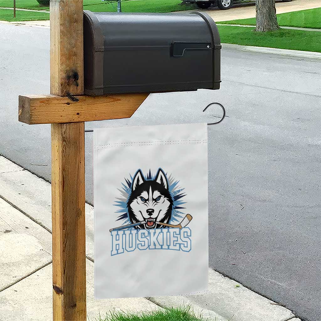 Cool Siberian Husky Ice Hockey Garden Flag Gift For Dog Lovers TS12 Print Your Wear