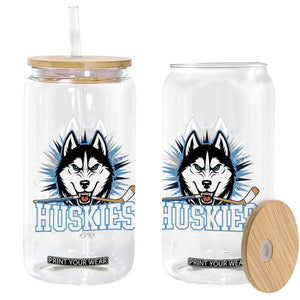 Cool Siberian Husky Ice Hockey Glass Can Gift For Dog Lovers TS12 Print Your Wear