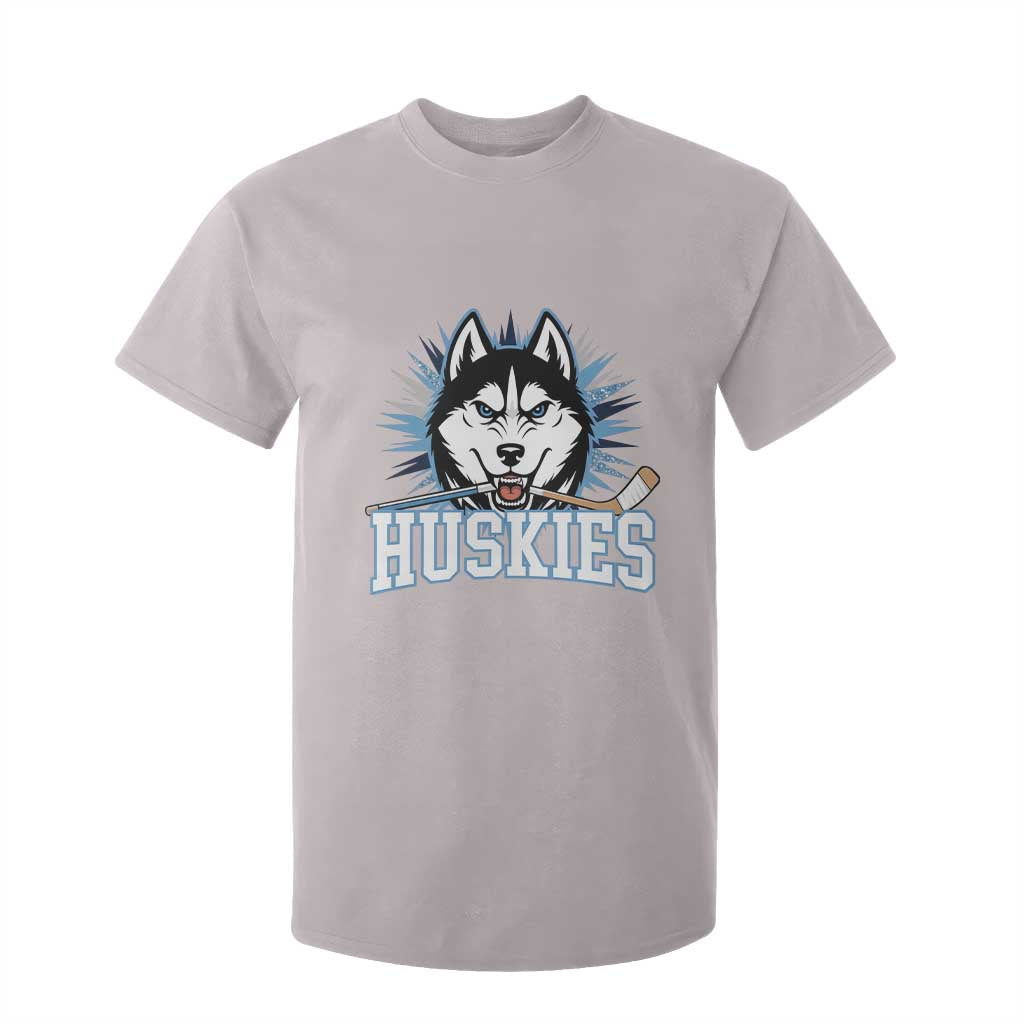 Cool Siberian Husky Ice Hockey T Shirt For Kid Gift For Dog Lovers TS12 Ice Gray Print Your Wear