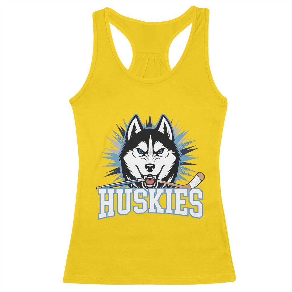 Cool Siberian Husky Ice Hockey Racerback Tank Top Gift For Dog Lovers TS12 Daisy Print Your Wear