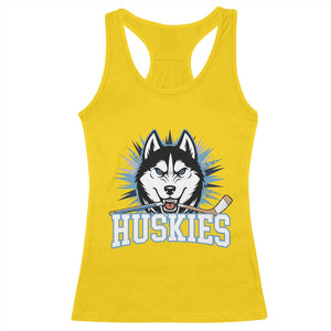 Cool Siberian Husky Ice Hockey Racerback Tank Top Gift For Dog Lovers TS12 Daisy Print Your Wear