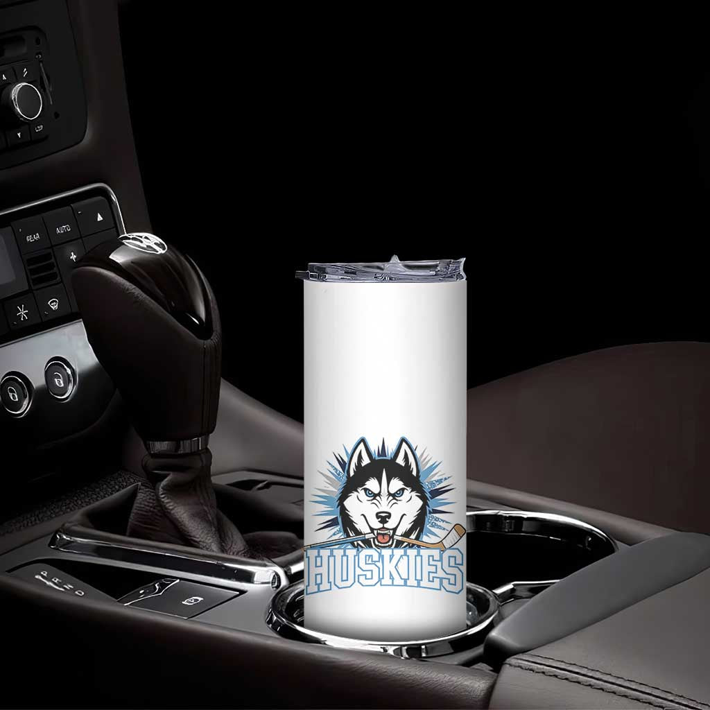 Cool Siberian Husky Ice Hockey Skinny Tumbler Gift For Dog Lovers TS12 Print Your Wear