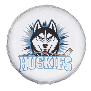 Cool Siberian Husky Ice Hockey Spare Tire Cover Gift For Dog Lovers TS12 Print Your Wear