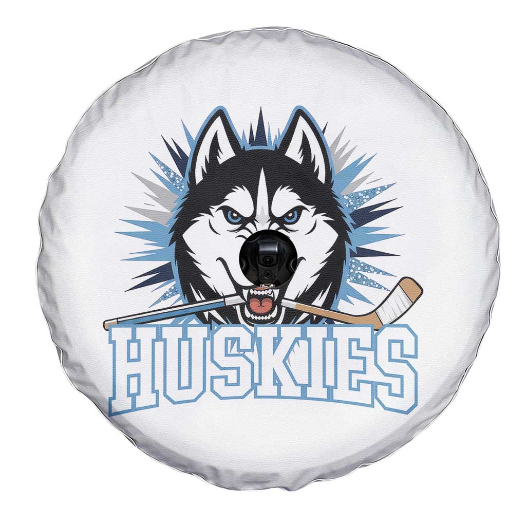 Cool Siberian Husky Ice Hockey Spare Tire Cover Gift For Dog Lovers TS12 Print Your Wear