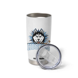 Cool Siberian Husky Ice Hockey Tumbler Cup Gift For Dog Lovers TS12 Print Your Wear