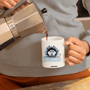 Cool Siberian Husky Ice Hockey Coffee Mug Gift For Dog Lovers TS12 Print Your Wear