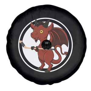 Funny Cryptid Sports Gift Spare Tire Cover Jersey Devil Playing Ice Hockey TS12 Print Your Wear