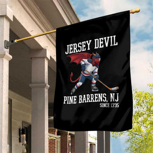 Pine Barrens New Jersey Devil Garden Flag Gothic Horror Ice Hockey Gift TS12 Print Your Wear