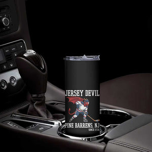 Pine Barrens New Jersey Devil Skinny Tumbler Gothic Horror Ice Hockey Gift TS12 Print Your Wear